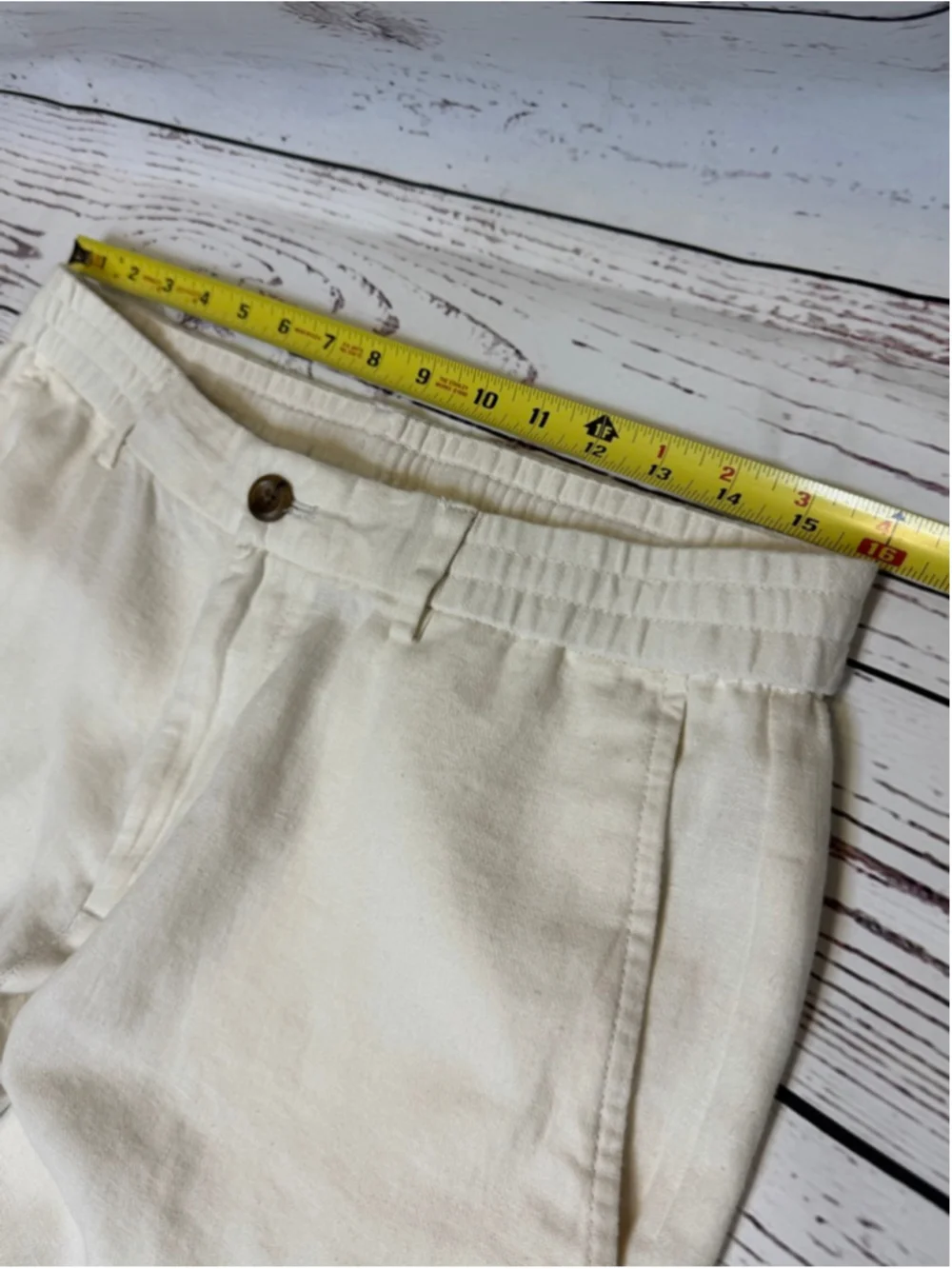 Banana Republic Pants Men's Linen Cotton Athletic Fit Trousers 32